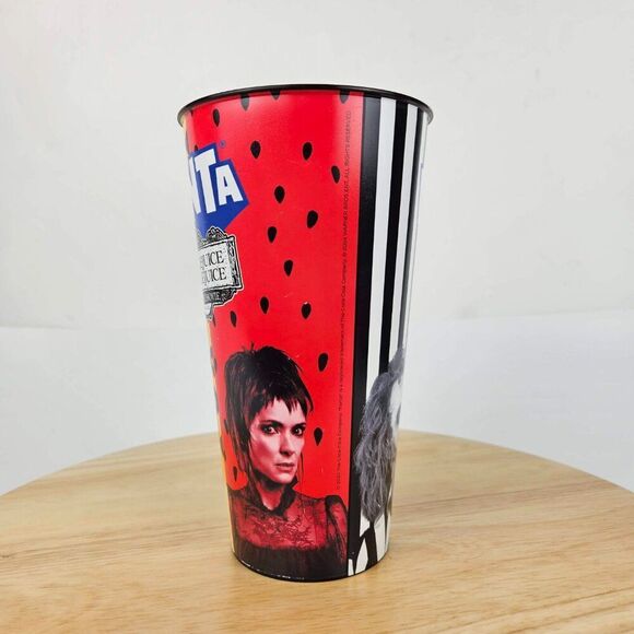 Beetlejuice Cinemark Movie Theater Cup Concession FANTA Reusable Drink Retired - Picture 5 of 10